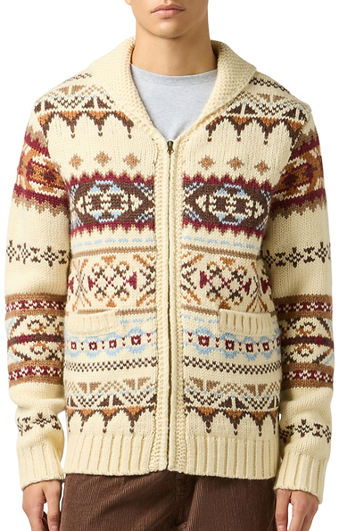 Men's Joules Fairisle Cardigan
