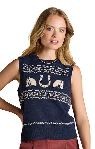 Ladies Joules Horse Icon Tank Top