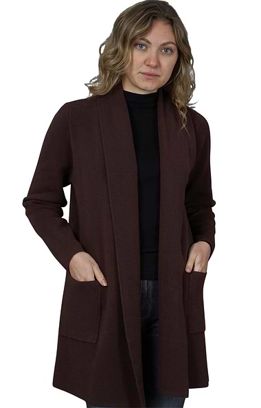 Ladies Edge to Edge Cardigan