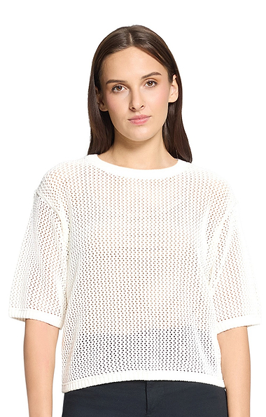 Ladies Betty & Co Crochet Knit T-shirt