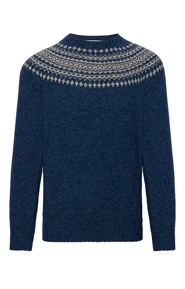 Men's Two Colour Fairisle
