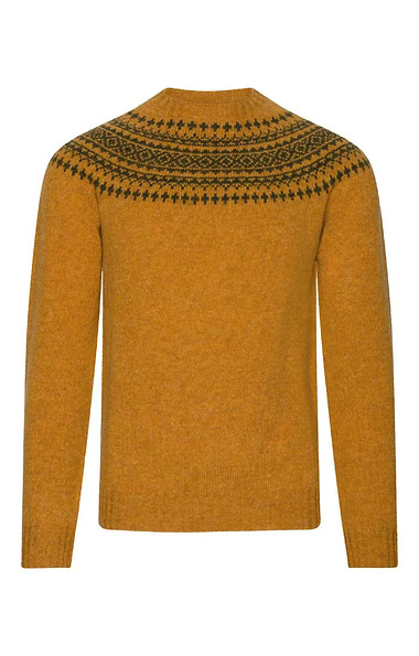 Men's Two Colour Fairisle