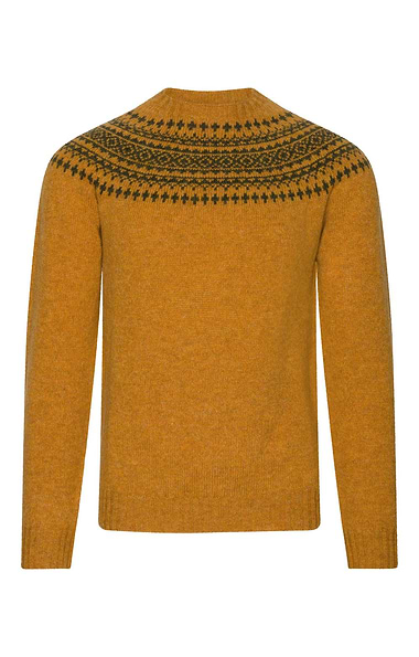 Men's Two Colour Fairisle