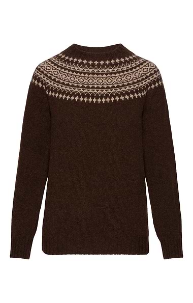 Men's Two Colour Fairisle
