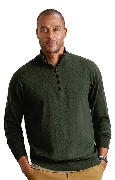 Men's Orvis Merino T-Zip