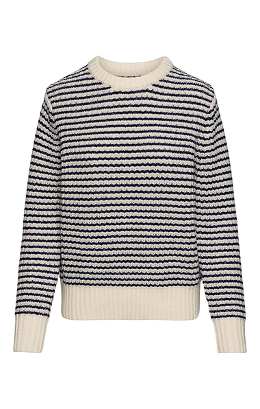 Ladies House of Bruar Lambswool Fisherman Crew