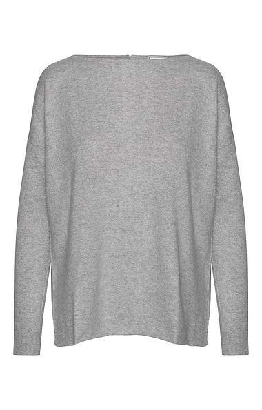 Ladies Cashmere/Silk Button Back Cardigan