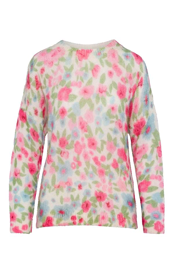 Ladies Mohair Summer Crew