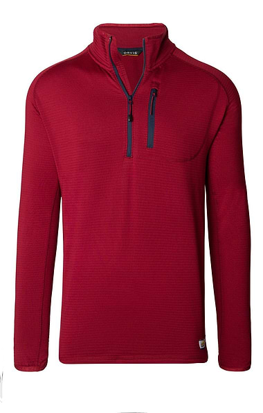 Men's Orvis Horseshoe Hills Quarter-Zip Layer