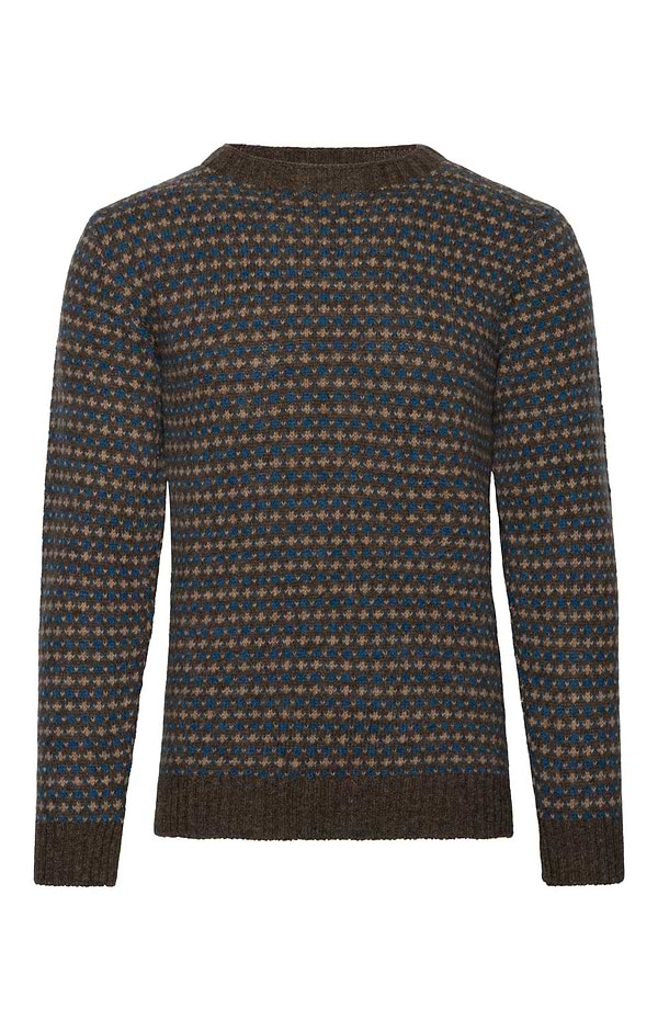 Men's Shetland Cromarty Crew-Neck Jumper