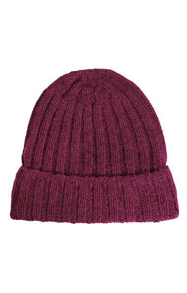 Men's Shetland Ribbed Beanie Hat