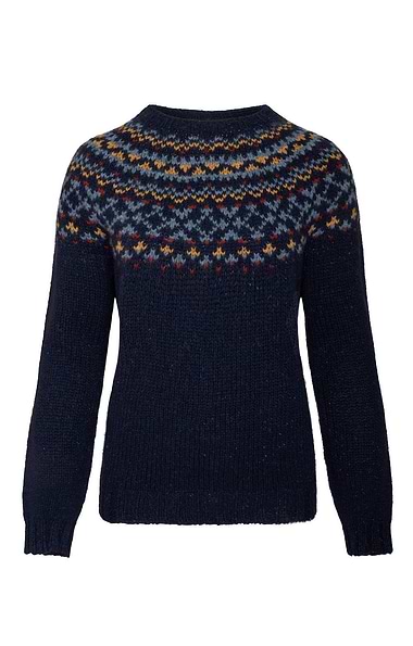 Ladies Pure Wool Fairisle Sweater