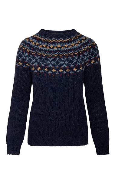 Ladies Pure Wool Fairisle Sweater