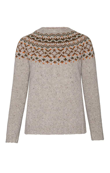 Ladies Pure Wool Fairisle Sweater