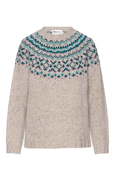 Ladies Pure Wool Fairisle Sweater