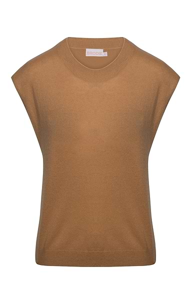 Ladies Brodie Cashmere Tabby Tank Top