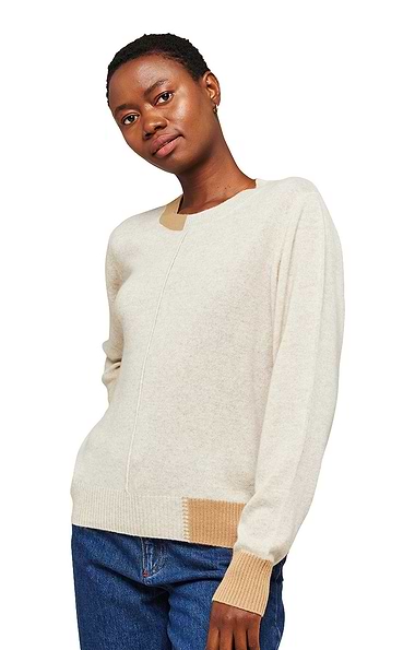 Ladies Brodie Cashmere Colour Pop Maya Top