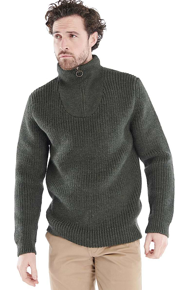 Men's Barbour New Tyne Half Zip Sweater