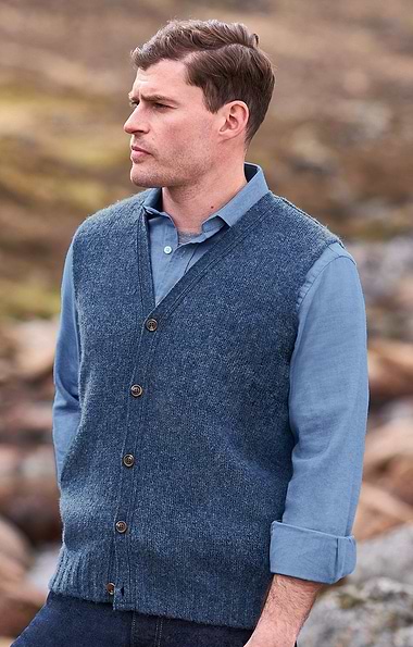 Men's Wool Waistcoat