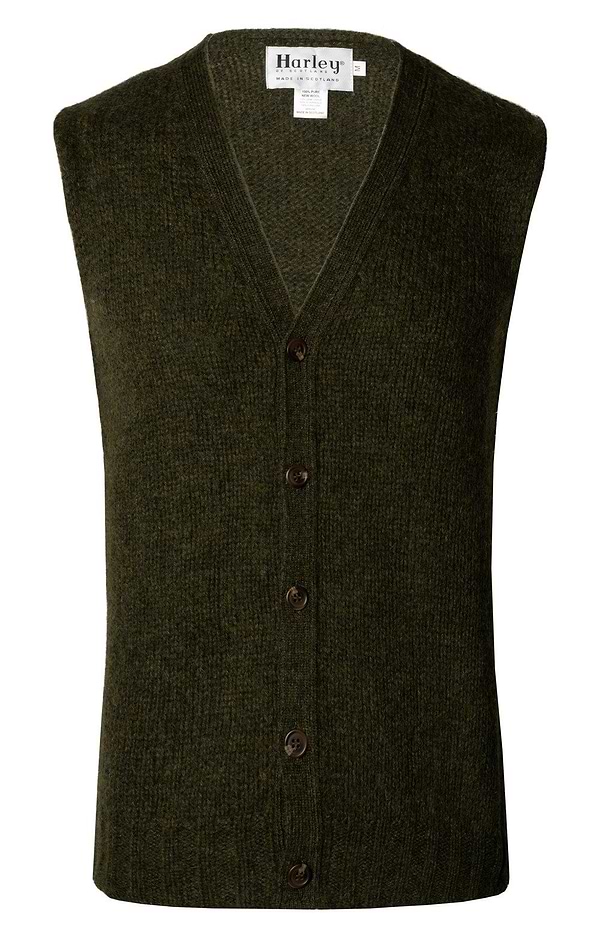 Men's Wool Waistcoat