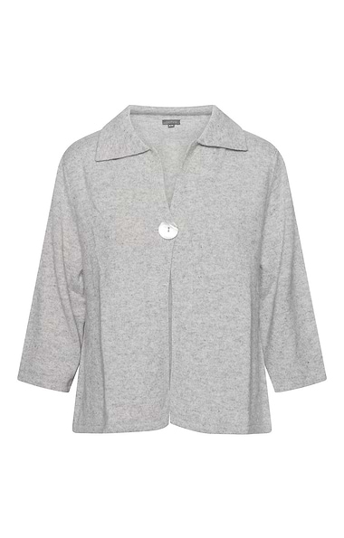 Ladies Single Button Back Vent Cardigan