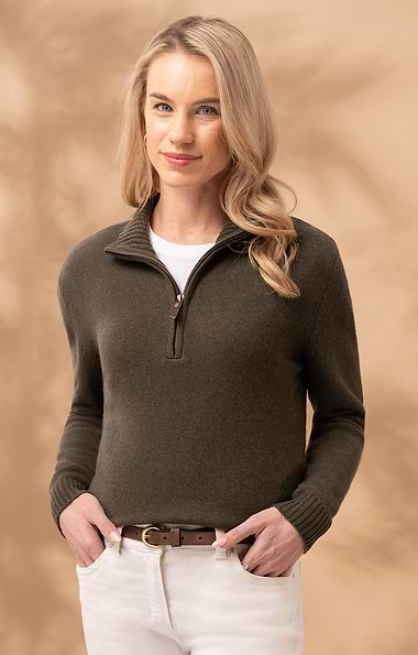 Ladies Alma T-Zip
