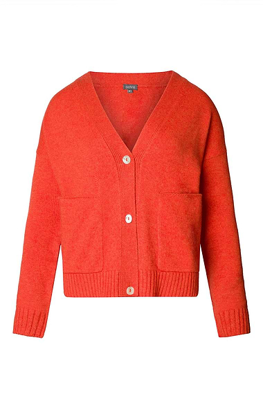 Ladies Gab Cashmere & Lambswool Pocket Cardigan