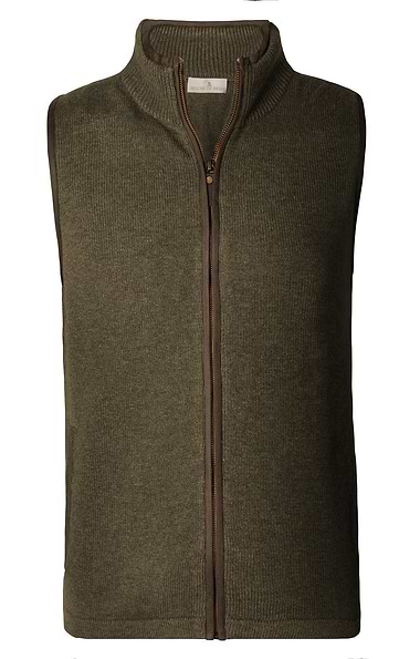 Men's Trim Lambswool & Cashmere Gilet