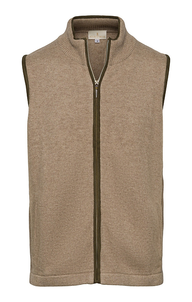 Men's Trim Lambswool & Cashmere Gilet