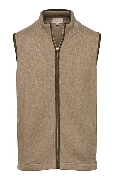 Men's Trim Lambswool & Cashmere Gilet