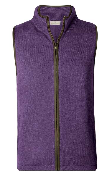 Men's Trim Lambswool & Cashmere Gilet