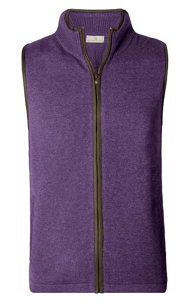Men's Trim Lambswool & Cashmere Gilet
