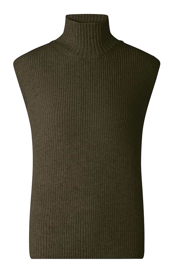 Wool & Cashmere Ribbed Tabard