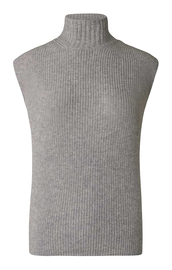 Wool & Cashmere Ribbed Tabard