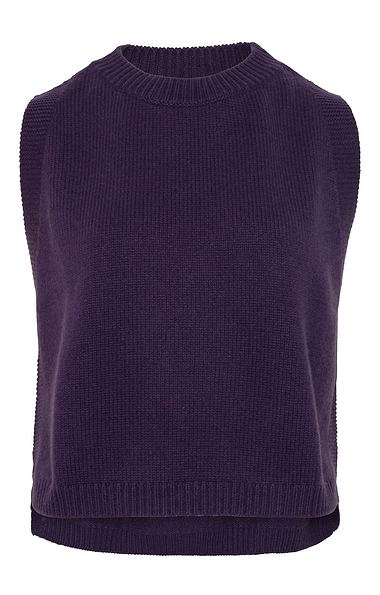 Ladies Lula Cashmere & Lambswool Tank Top