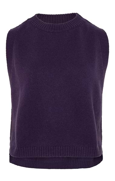 Ladies Lula Cashmere & Lambswool Tank Top