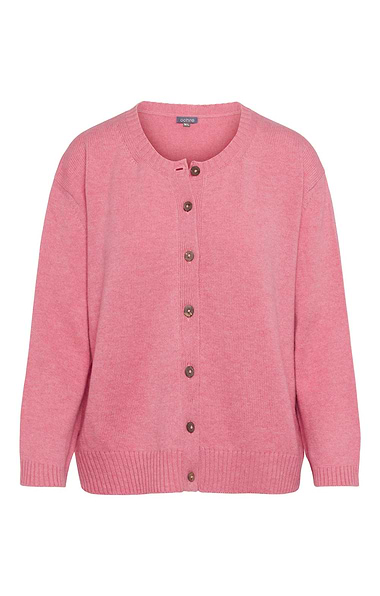 Ladies Cashmere Wool Blend Cardigan