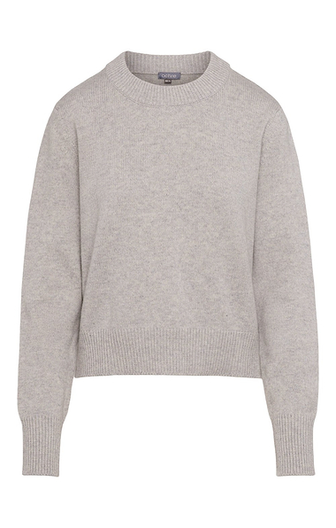 Ladies Lambswool Cashmere Crew Neck Jumper