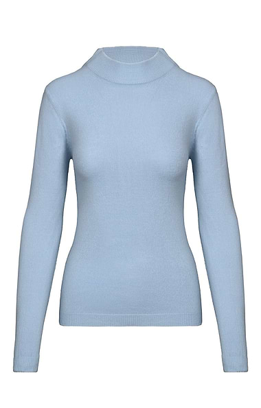Ladies Knitted Turtle Neck Top