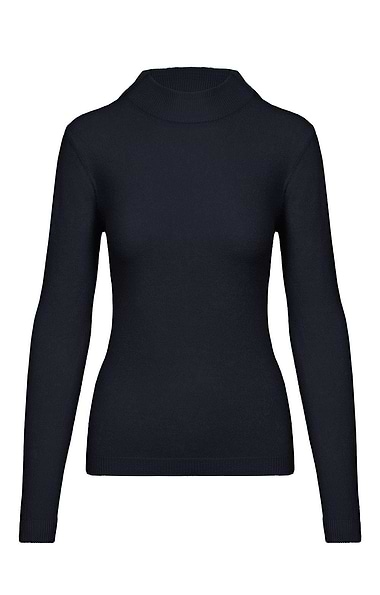 Ladies Knitted Turtle Neck Top