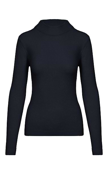 Ladies Knitted Turtle Neck Top