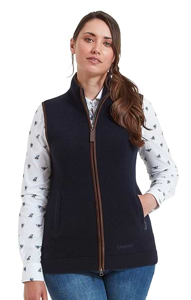 Ladies Schoffel Orkney Merino Gilet