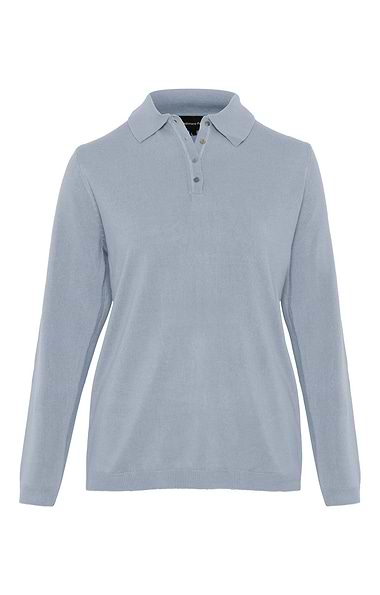 Ladies Soft Feel Polo Neck
