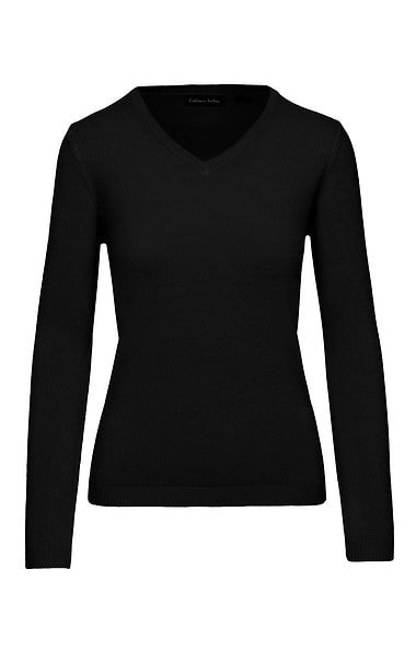 Ladies Knitted V Neck Top