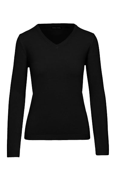 Ladies Knitted V Neck Top