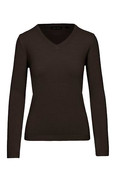 Ladies Knitted V Neck Top