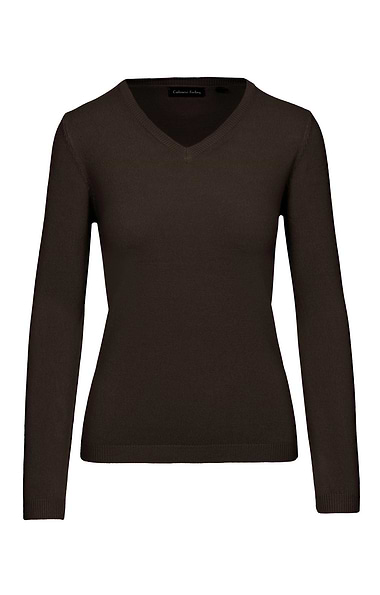 Ladies Knitted V Neck Top