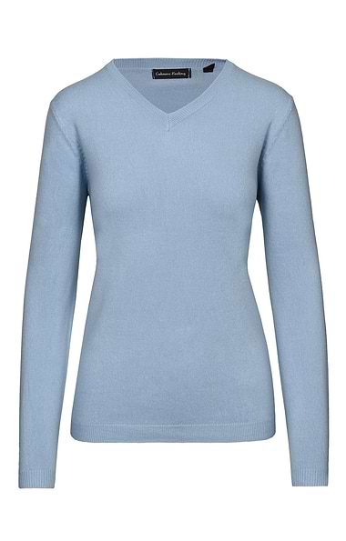 Ladies Knitted V Neck Top