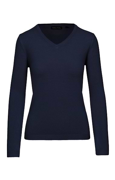 Ladies Knitted V Neck Top