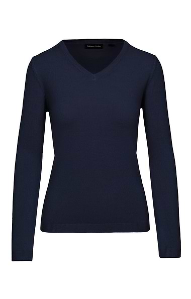 Ladies Knitted V Neck Top